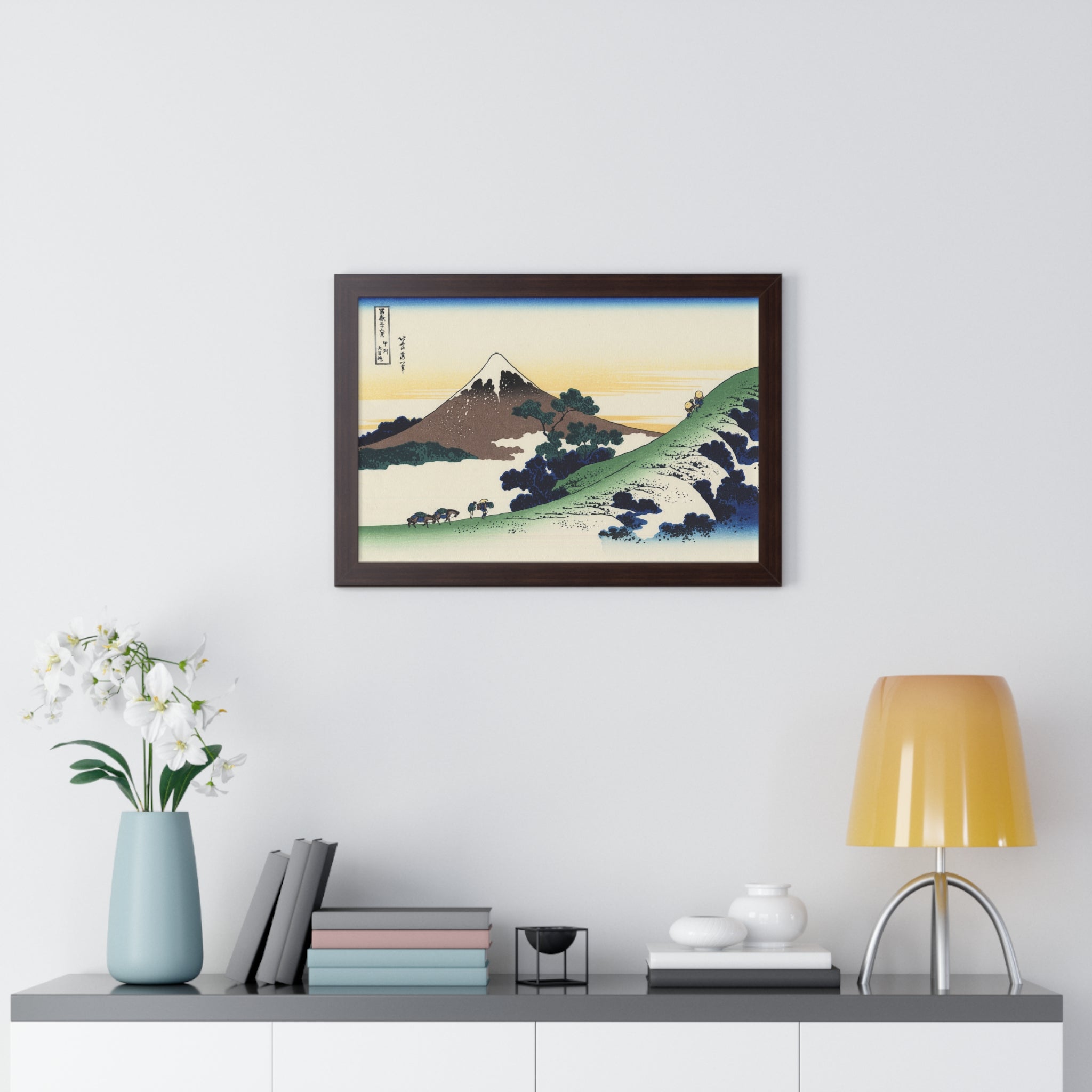 Inume Pass, Kōshū - Katsushika Hokusai