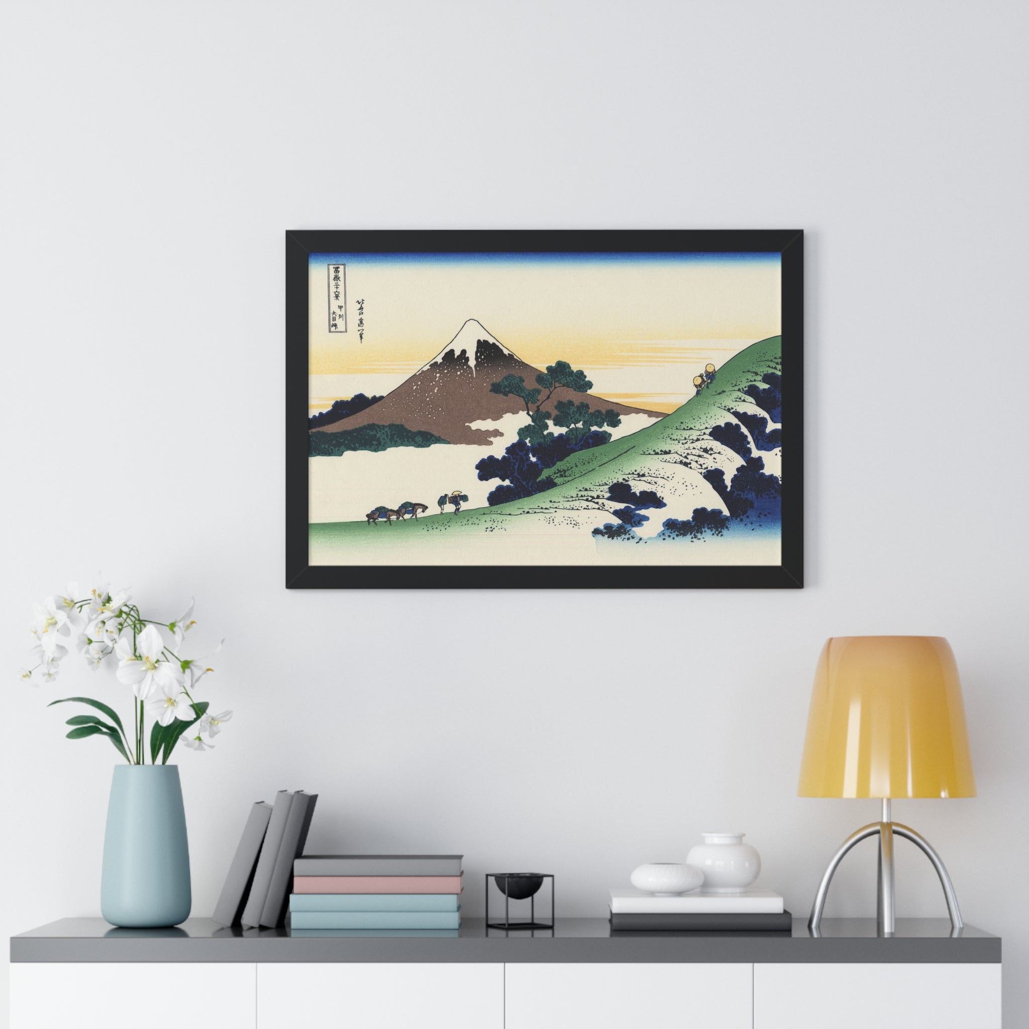 Inume Pass, Kōshū - Katsushika Hokusai