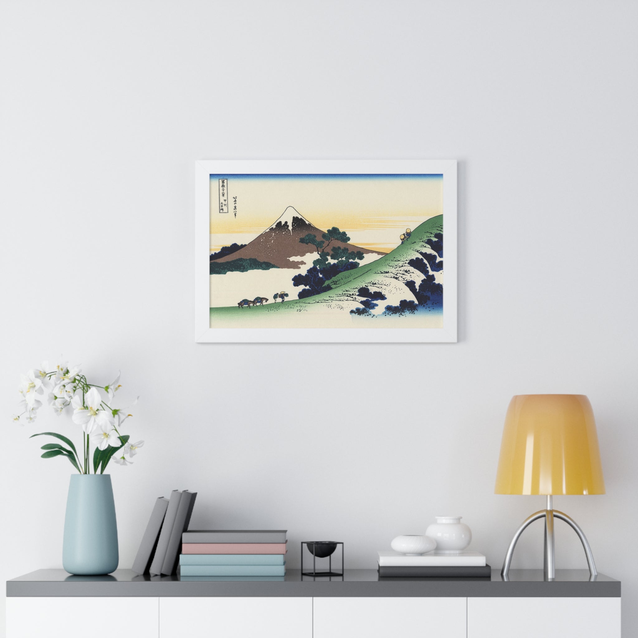 Inume Pass, Kōshū - Katsushika Hokusai