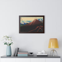 Rainstorm Beneath the Summit - Katsushika Hokusai