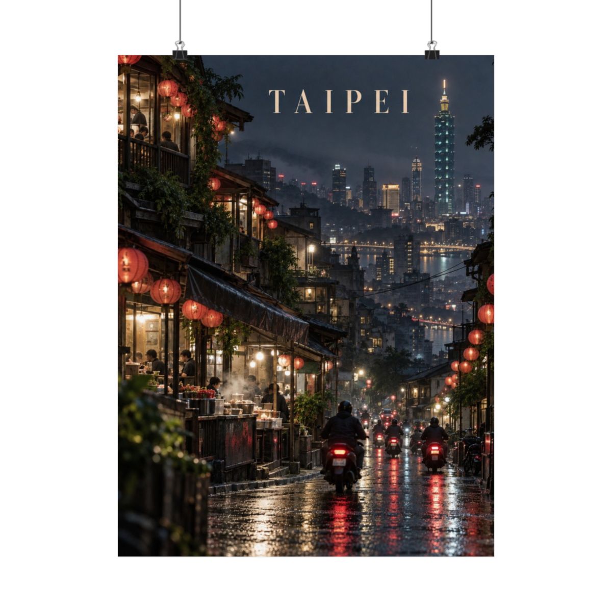 Taipei Night Market Poster