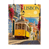 Lisbon Tram Poster
