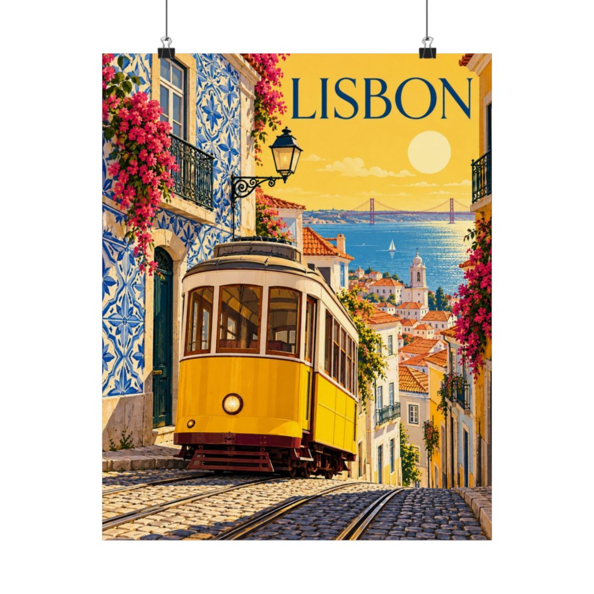 Lisbon Tram Poster
