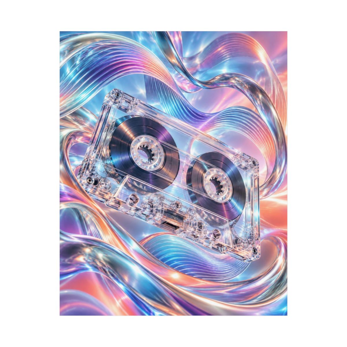 Translucent Cassette Poster