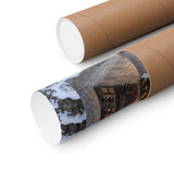 Mountain Cabin Cutaway Poster