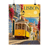 Lisbon Tram Poster