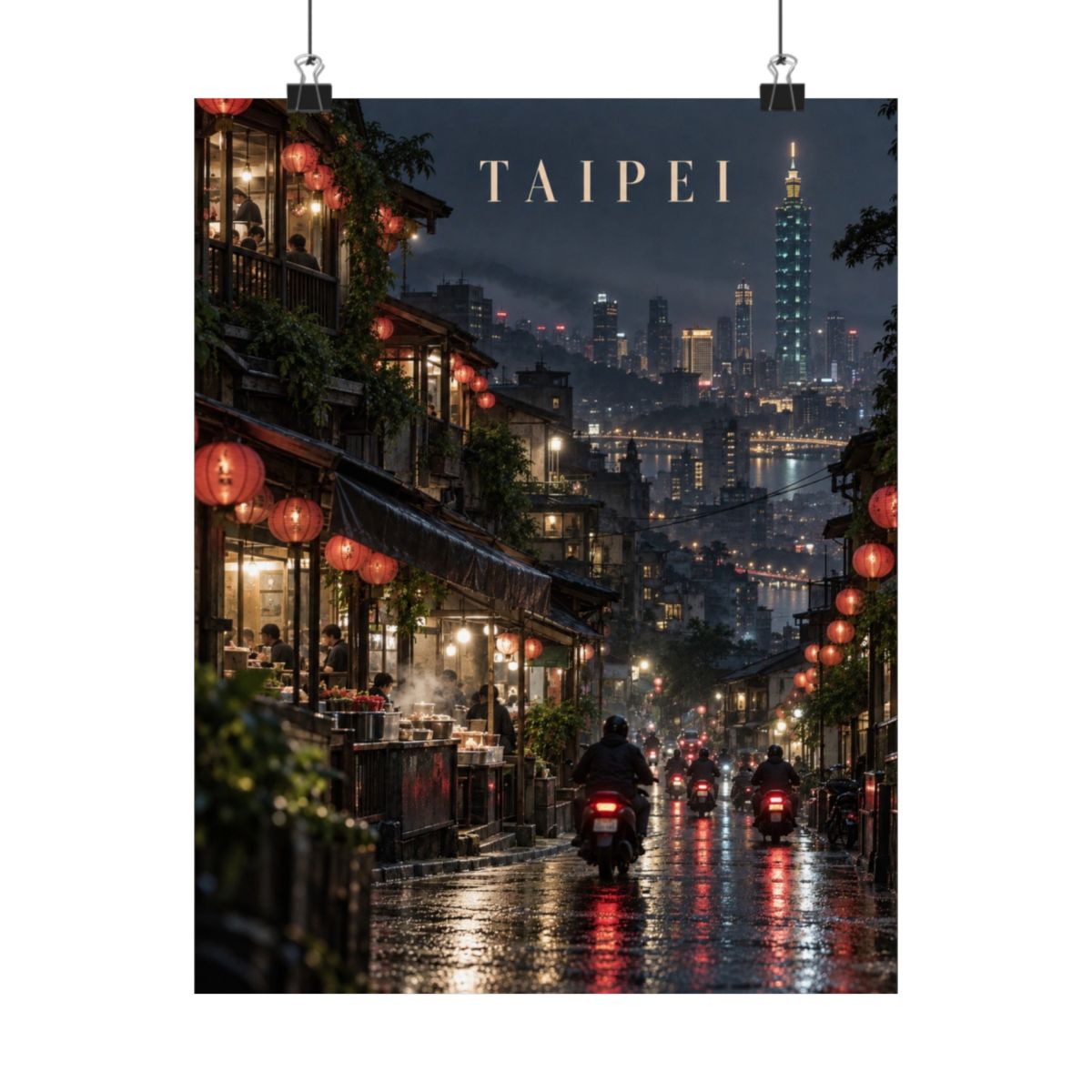 Taipei Night Market Poster