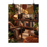 Vinyl Listening Room Poster