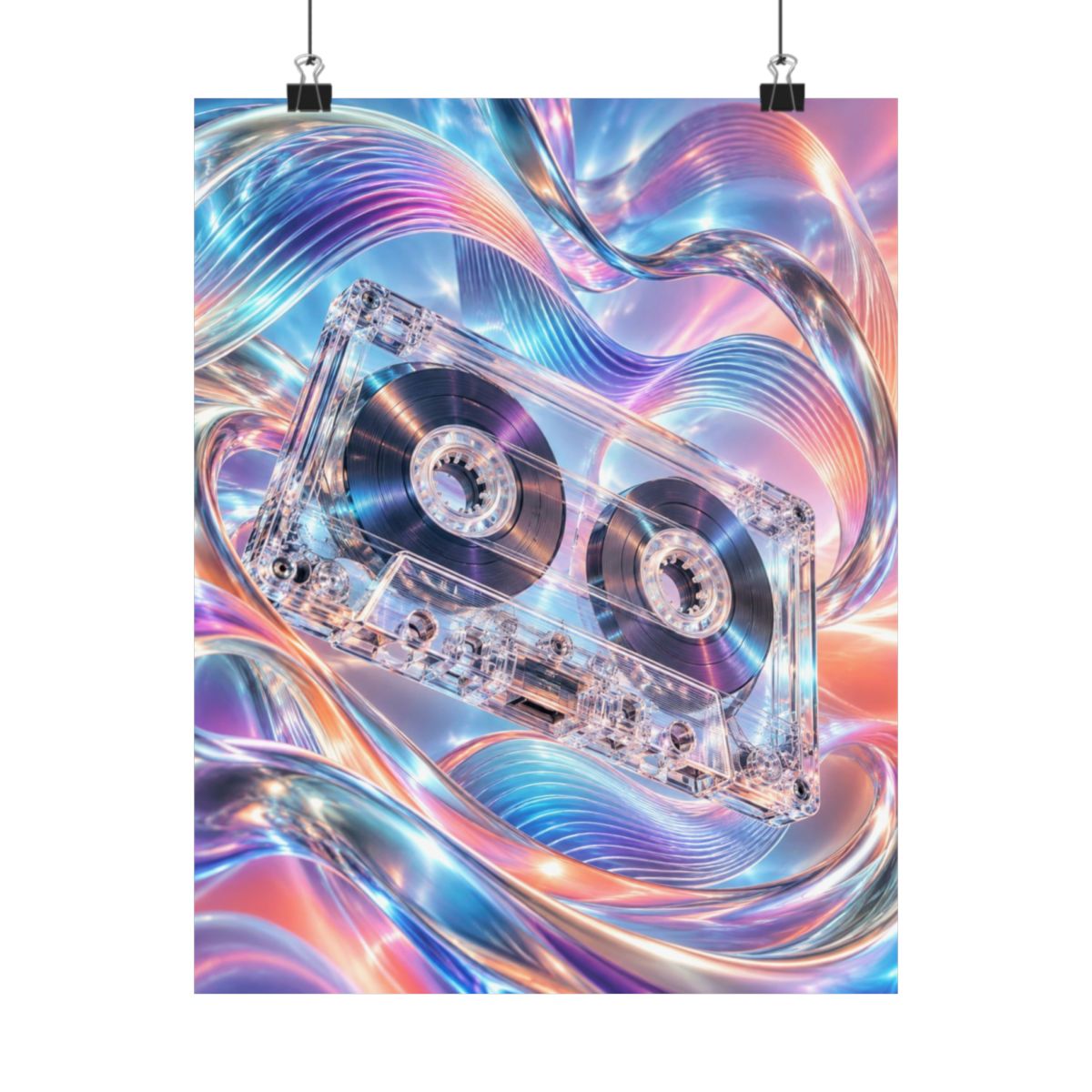 Translucent Cassette Poster