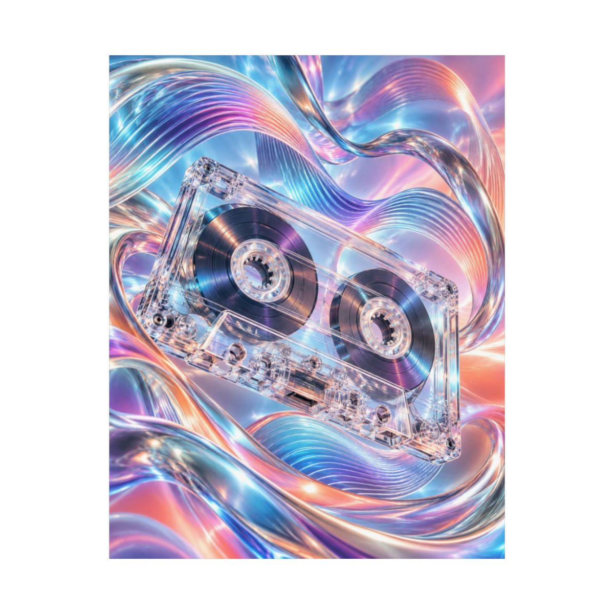 Translucent Cassette Poster