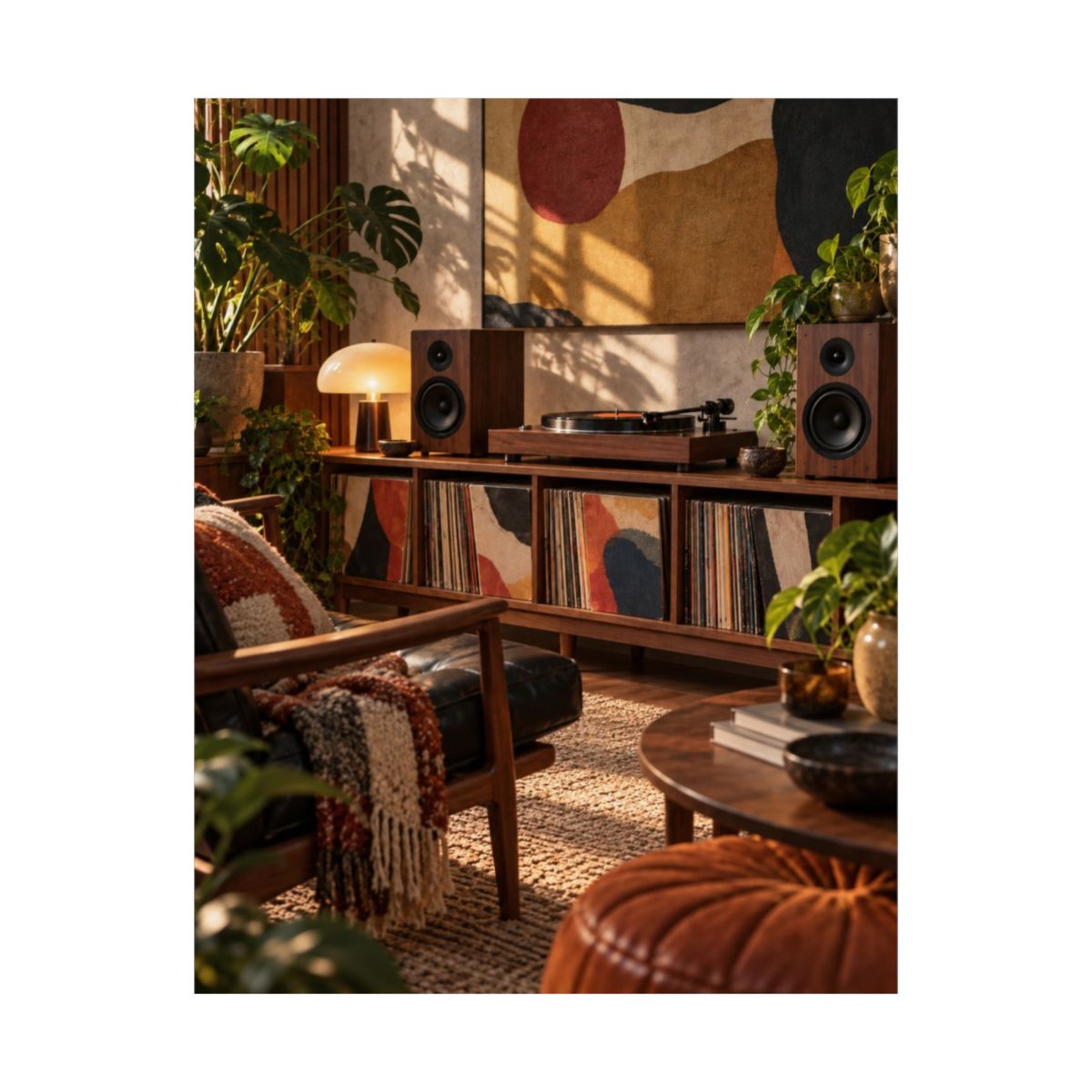 Vinyl Listening Room Poster