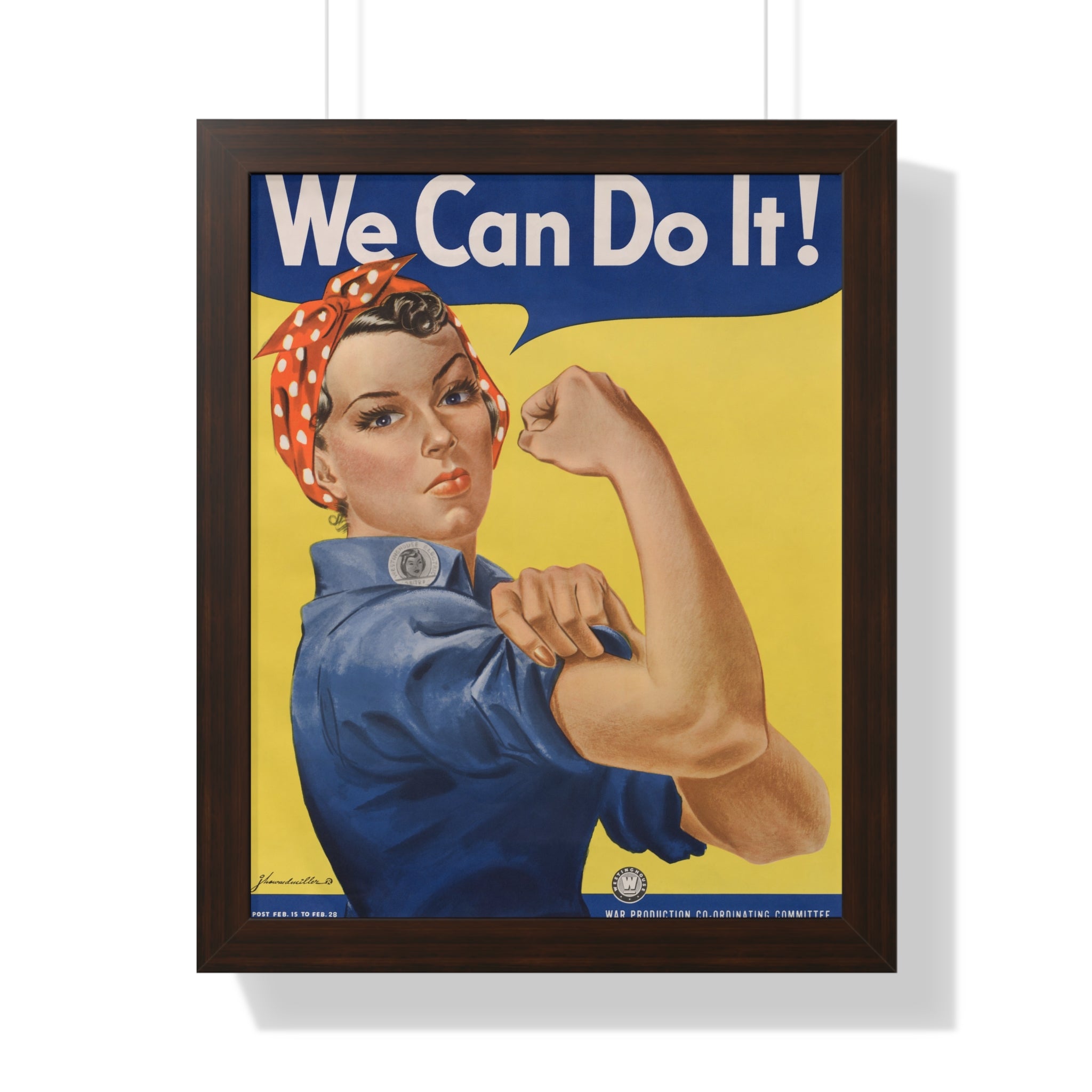 Rosie the Riveter, "We Can Do It!" - J. Howard Miller