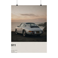 Porsche 911 Classic Poster