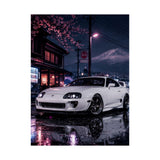 Neon Sakura Supra Poster