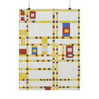 Broadway Boogie Woogie - Piet Mondrian Poster