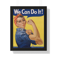 Rosie the Riveter, "We Can Do It!" - J. Howard Miller