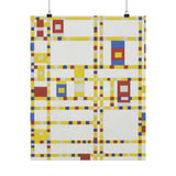 Broadway Boogie Woogie - Piet Mondrian Poster