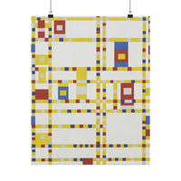 Broadway Boogie Woogie - Piet Mondrian Poster