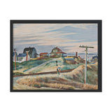 Cottages at North Truro - Edward Hopper Poster