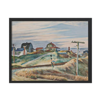 Cottages at North Truro - Edward Hopper Poster