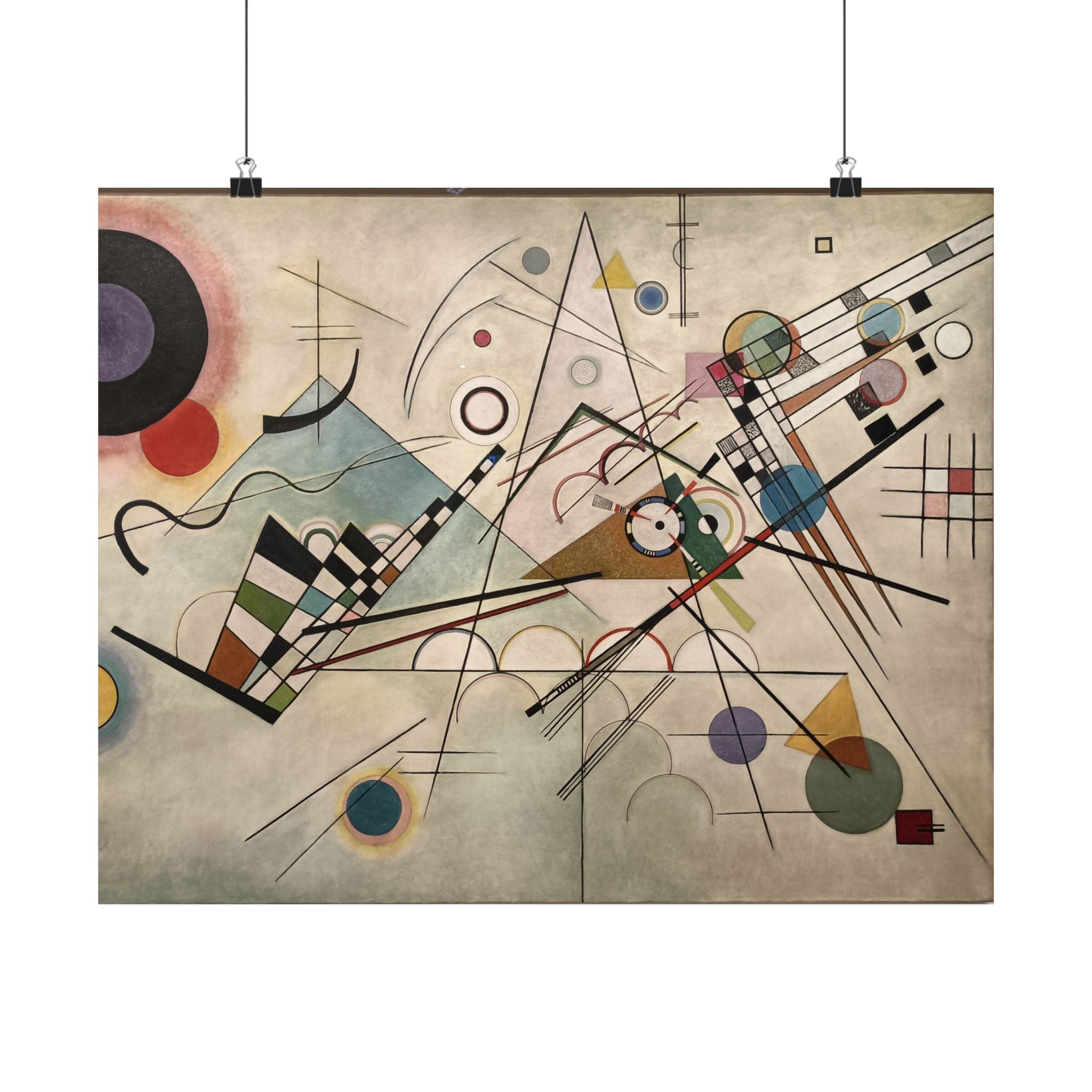Composition 8 - Vassily Kandinsky Poster