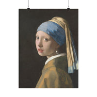 Girl with a Pearl Earring - Johannes Vermeer Poster