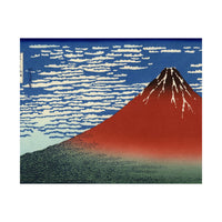 South Wind, Clear Sky (Red Fuji) - Katsushika Hokusai Poster