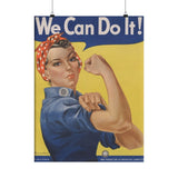 Rosie the Riveter, "We Can Do It!" - J. Howard Miller Poster