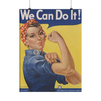 Rosie the Riveter, "We Can Do It!" - J. Howard Miller Poster