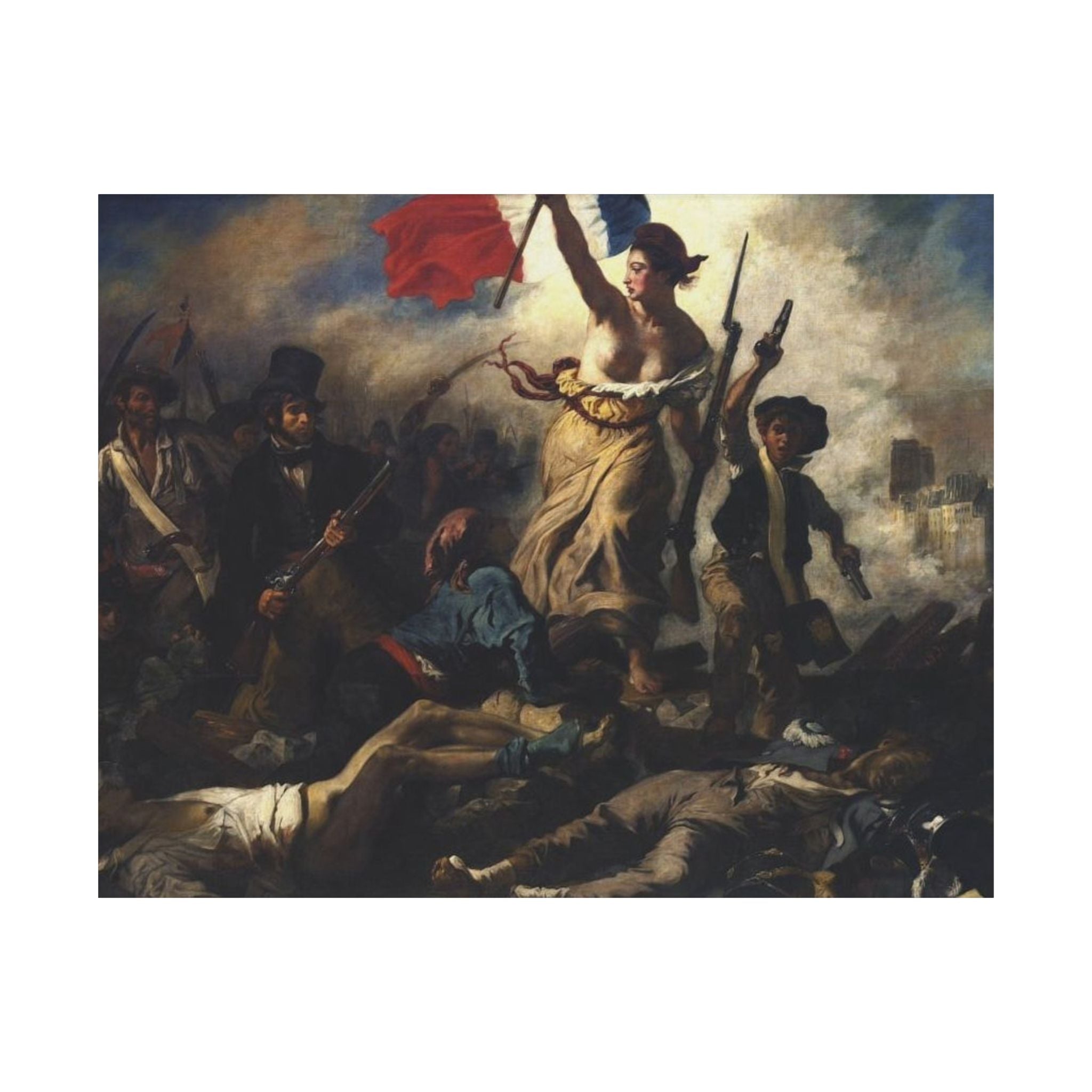 Liberty Leading the People - Eugène Delacroix Poster
