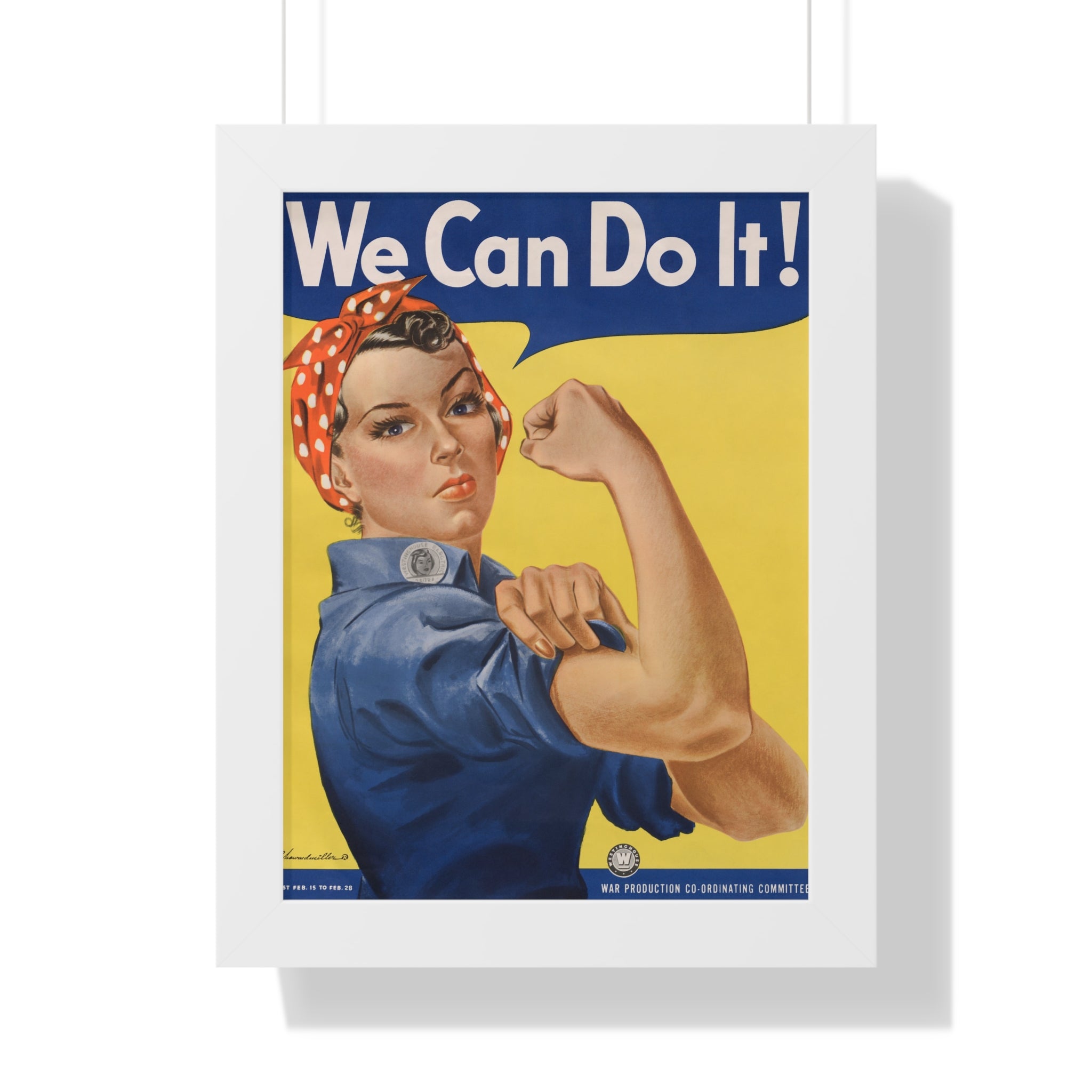 Rosie the Riveter, "We Can Do It!" - J. Howard Miller