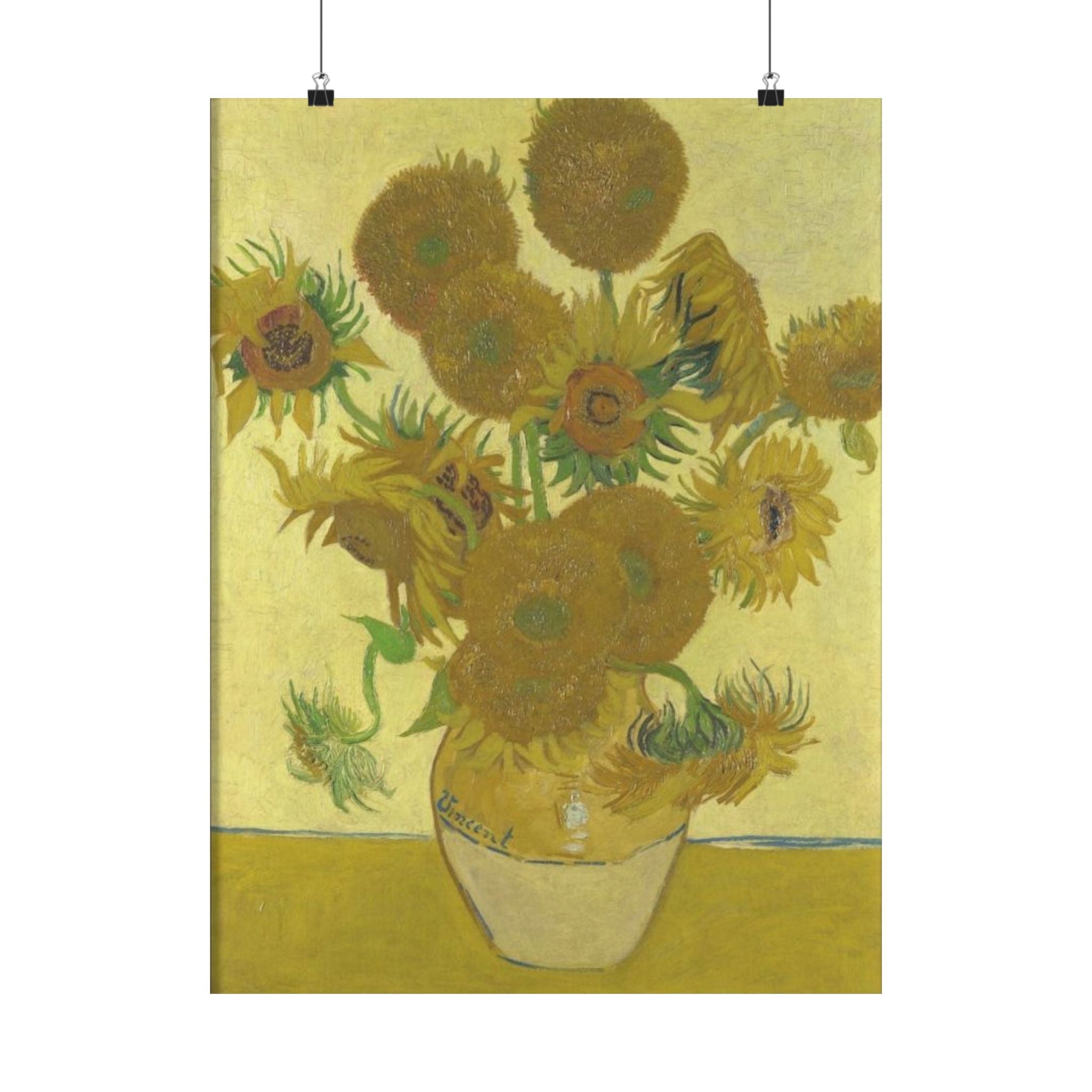 Sunflowers - Van Gogh Poster