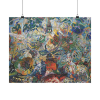 Battle of Lights, Coney Island, Mardi Gras - Joseph Stella Poster