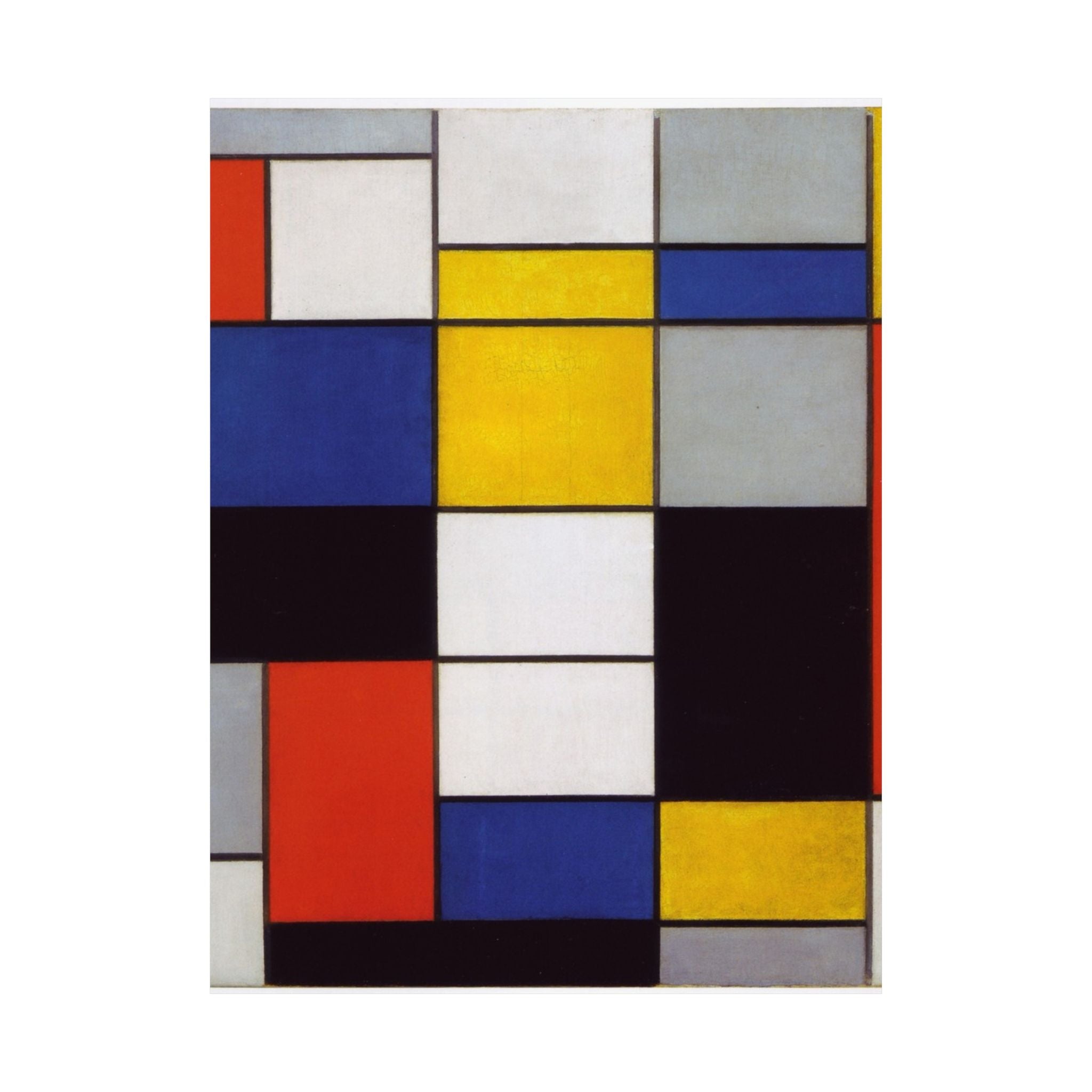 Composition A - Piet Mondrian Poster