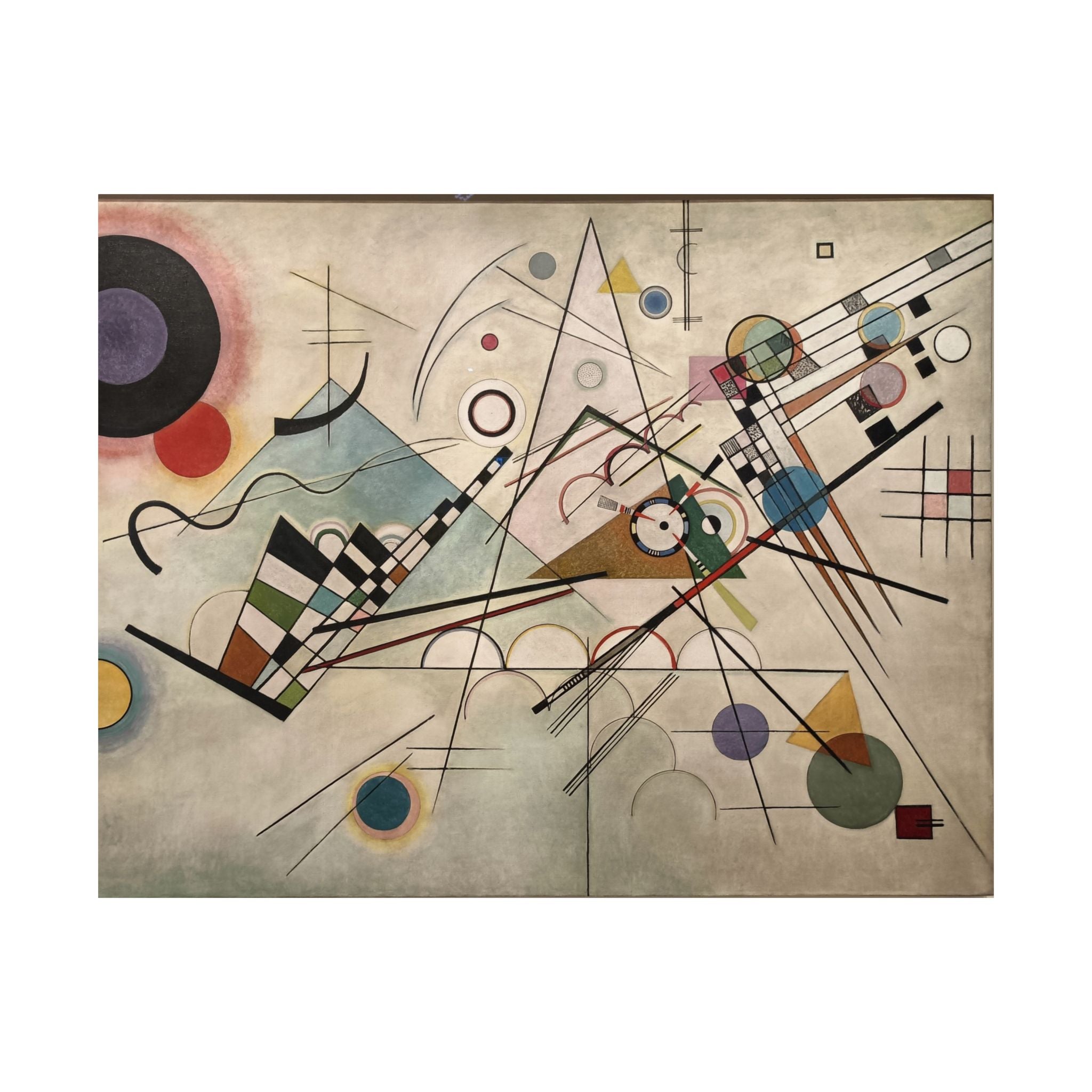 Composition 8 - Vassily Kandinsky Poster