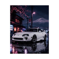 Neon Sakura Supra Poster