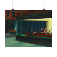 Nighthawks - Edward Hopper 1942 Poster