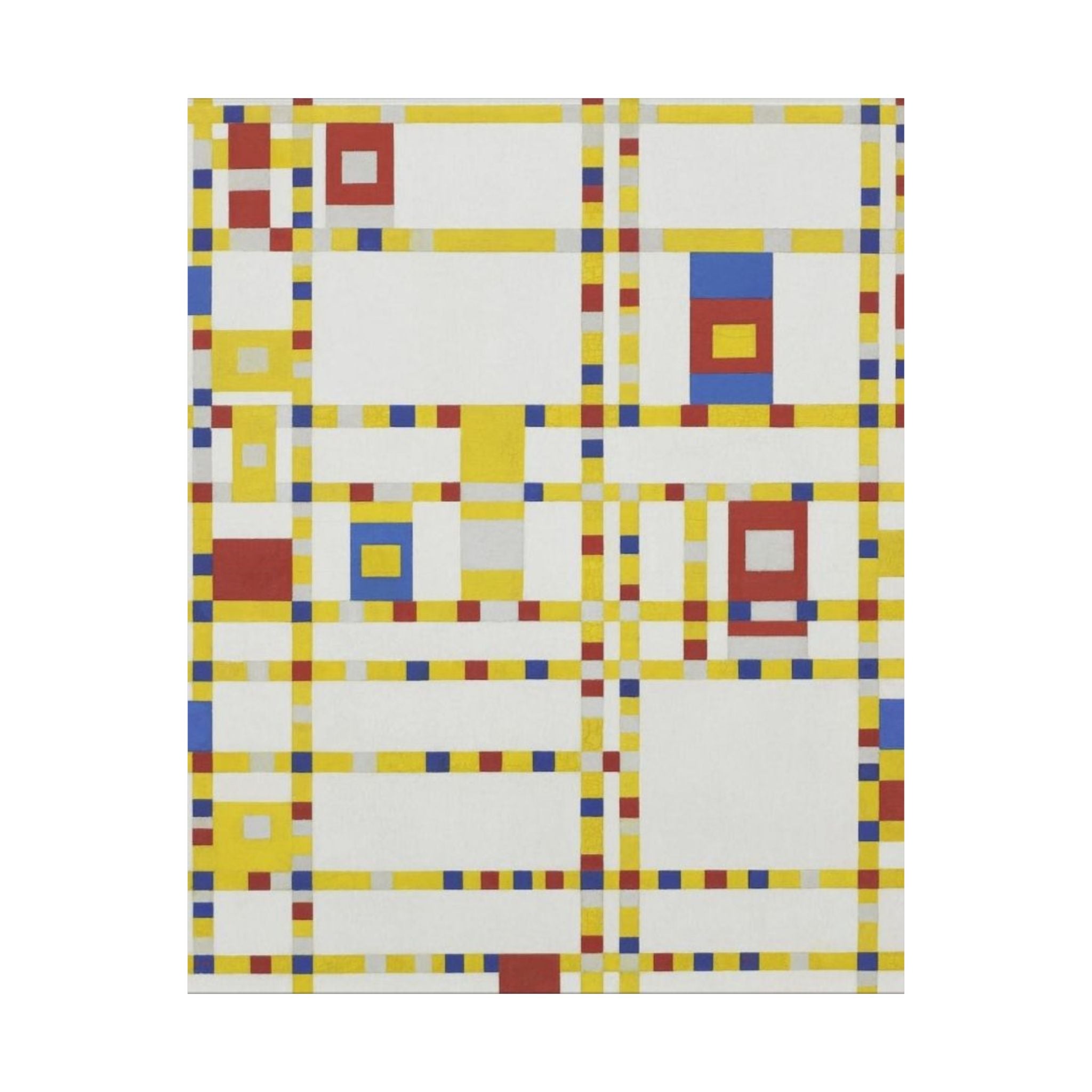 Broadway Boogie Woogie - Piet Mondrian Poster