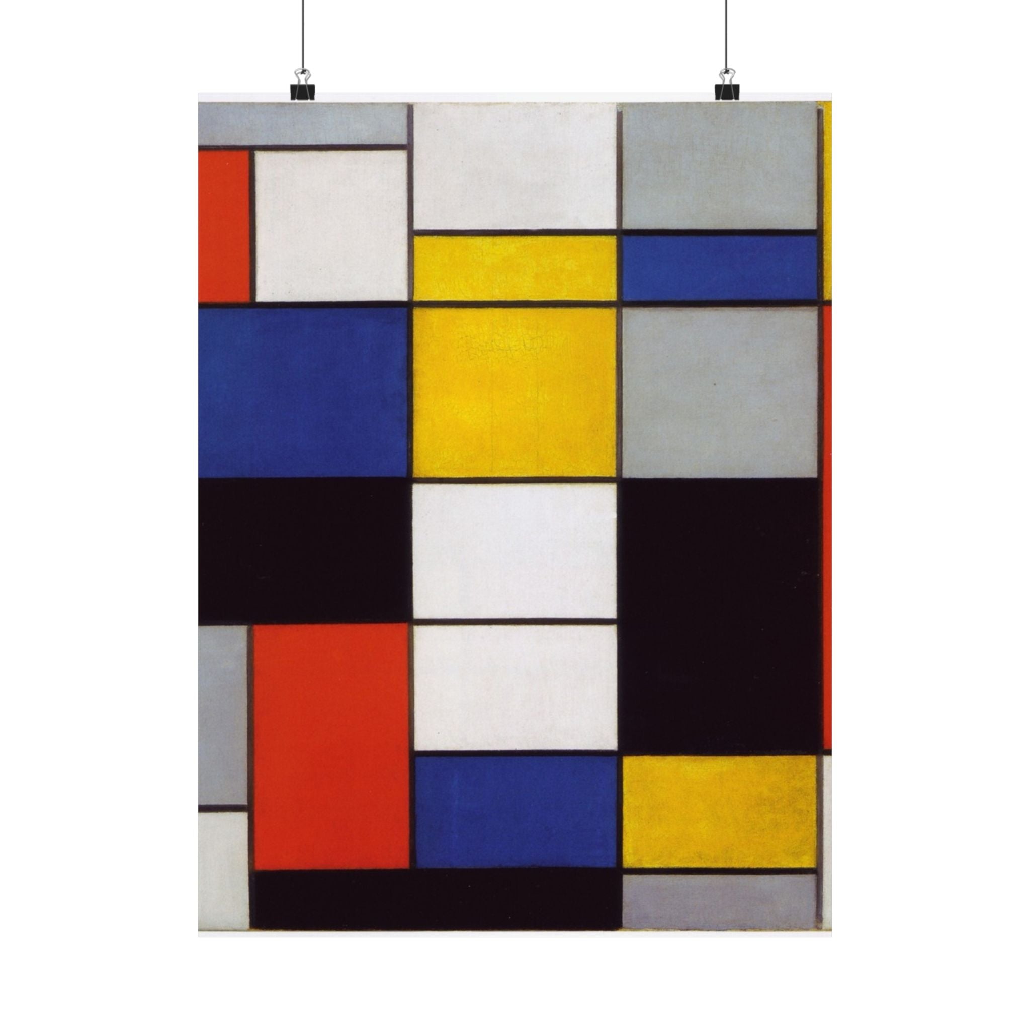 Composition A - Piet Mondrian Poster