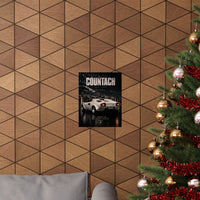Countach Lamborghini — Matte Art Poster