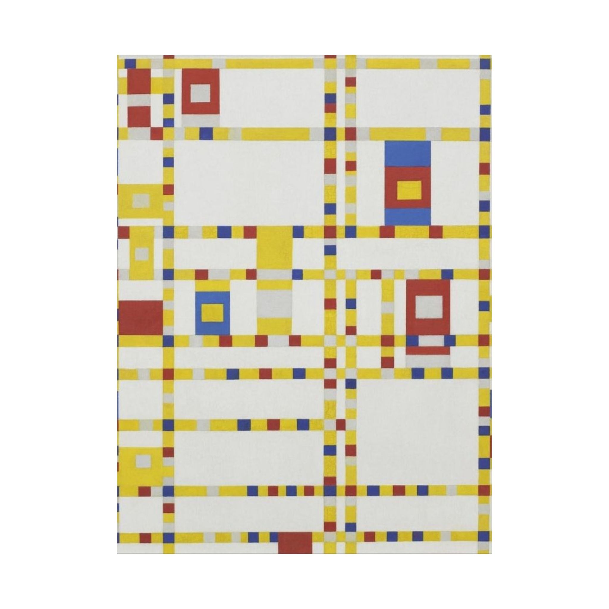 Broadway Boogie Woogie - Piet Mondrian Poster