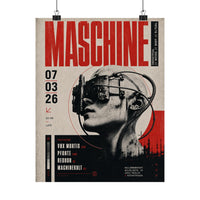 Machine Vision Head — Matte Art Poster