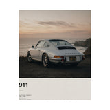 Porsche 911 Classic Poster