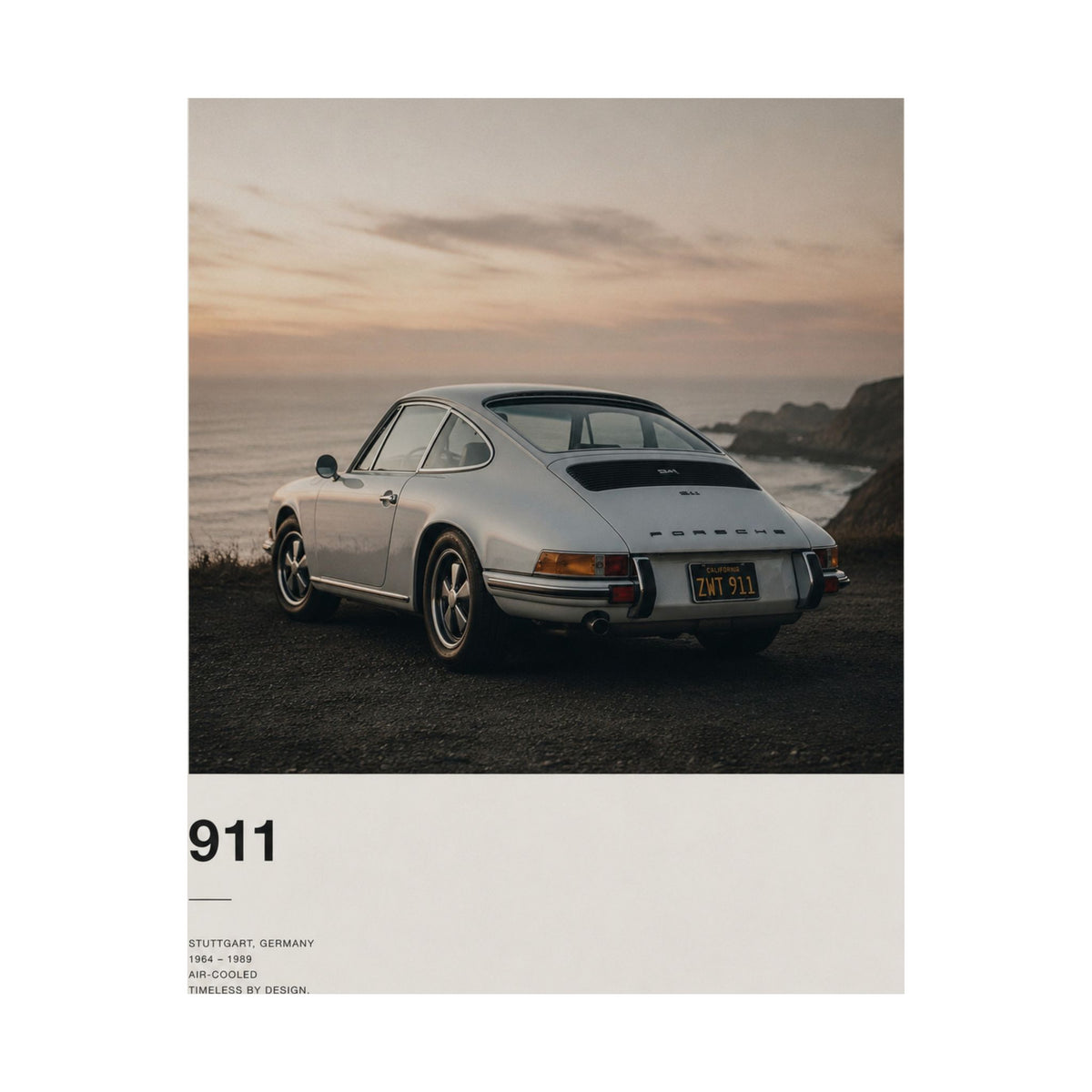 Porsche 911 Classic Poster