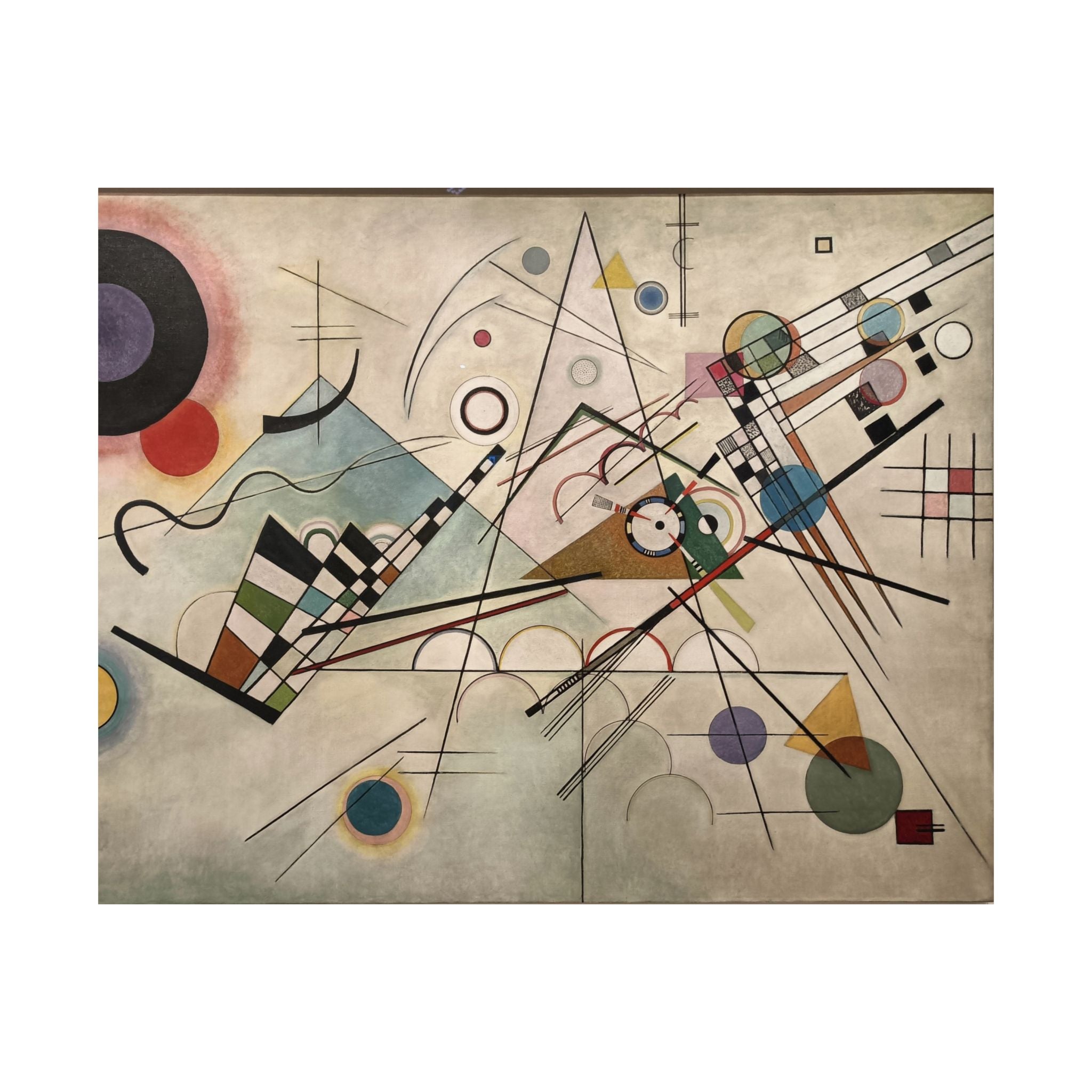 Composition 8 - Vassily Kandinsky Poster