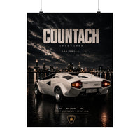 Countach Lamborghini — Matte Art Poster