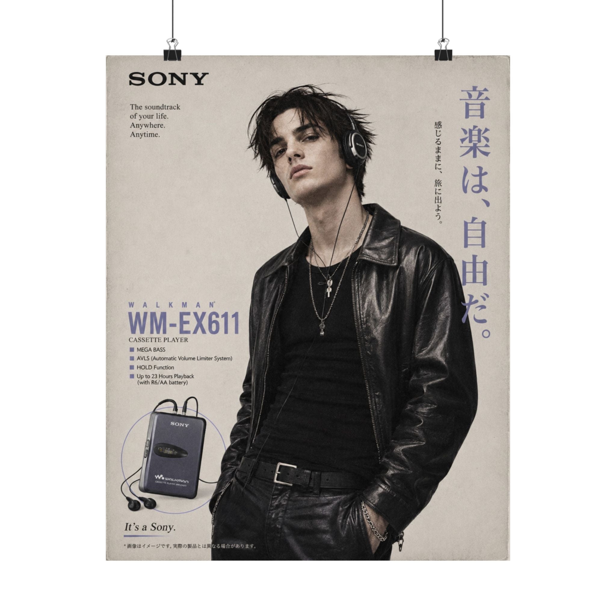 Walkman WM-EX611 Poster
