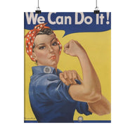 Rosie the Riveter, "We Can Do It!" - J. Howard Miller Poster