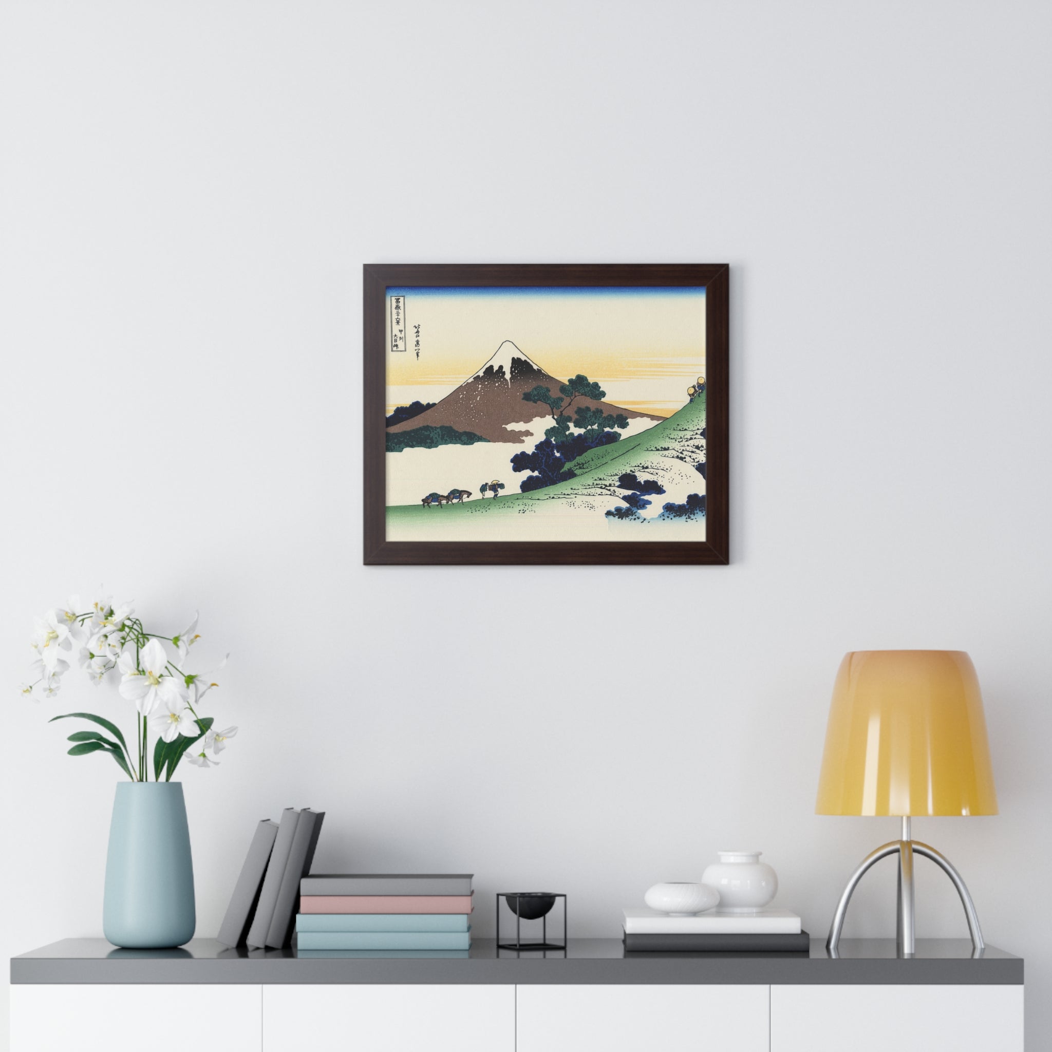 Inume Pass, Kōshū - Katsushika Hokusai