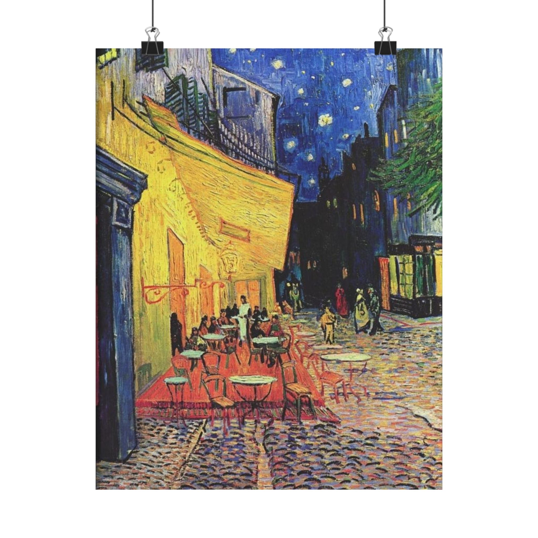 Café Terrace at Night - Van Gogh Poster